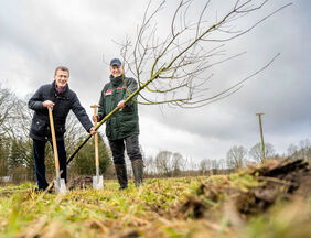 Stadtwerke kiel - Waldprojekt - Einweihung Warder